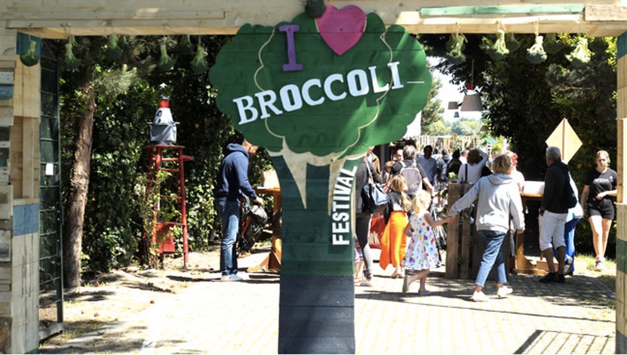 Spot ons op het Broccoli Festival! Groen Licht BNNVARA