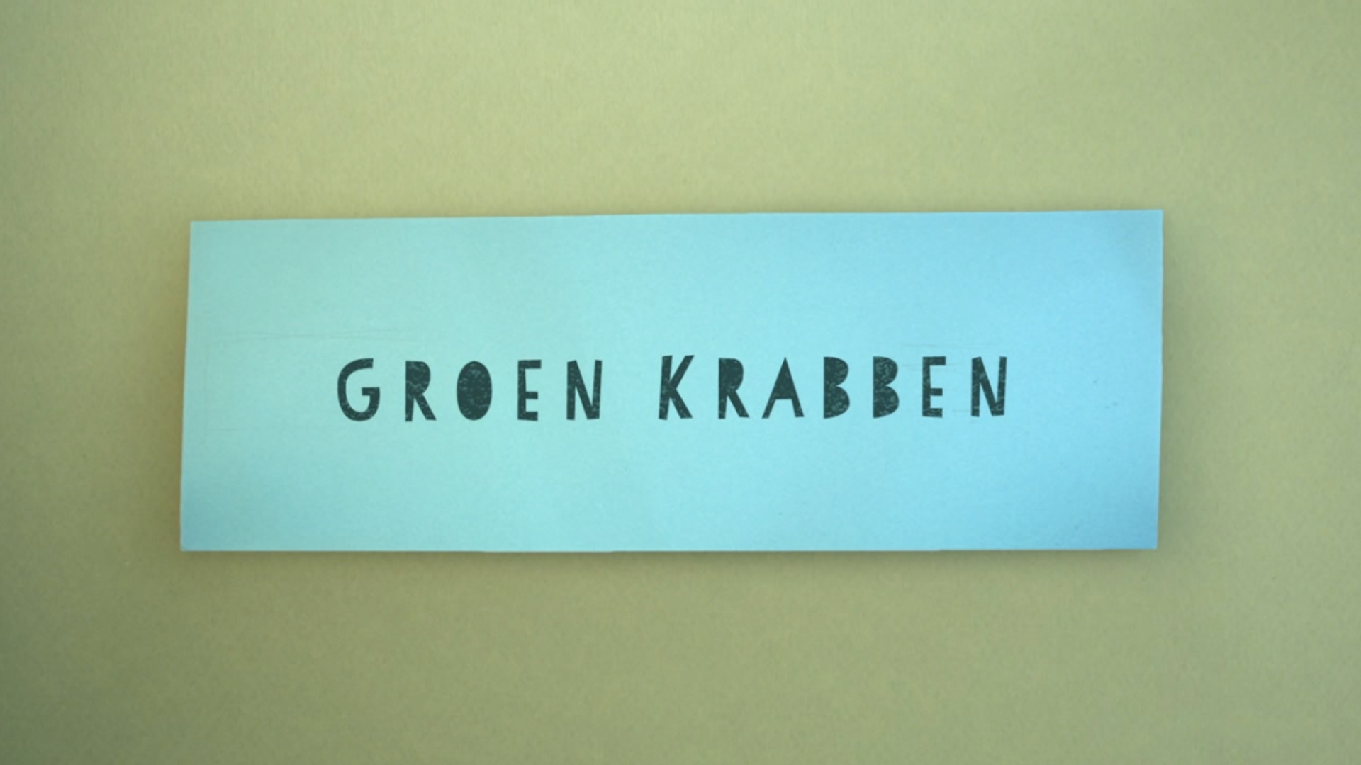 Groen Krabben